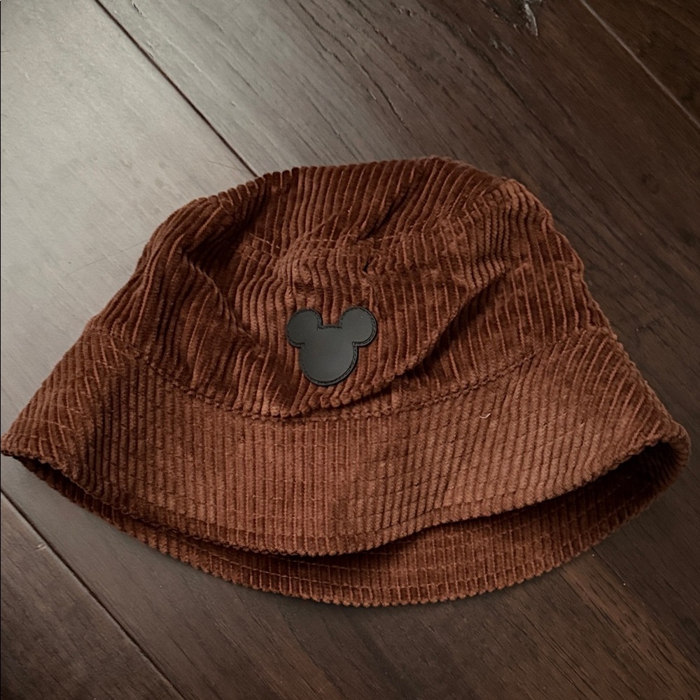 Women’s Corduroy Mickey Mouse Bucket Hat